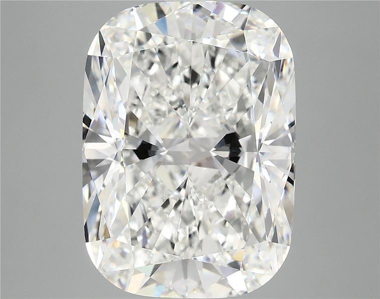 8.14ct F VVS2 Rare Carat Ideal Cut Cushion Lab Grown Diamond
