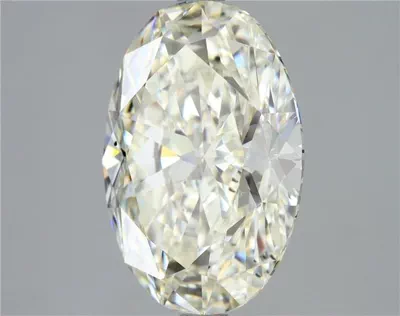 4.01ct K SI1 Rare Carat Ideal Cut Oval Diamond