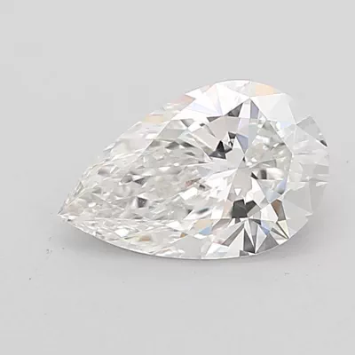 3.07ct E VS1 Rare Carat Ideal Cut Pear Lab Grown Diamond