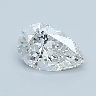 0.98ct E VVS2 Rare Carat Ideal Cut Pear Lab Grown Diamond