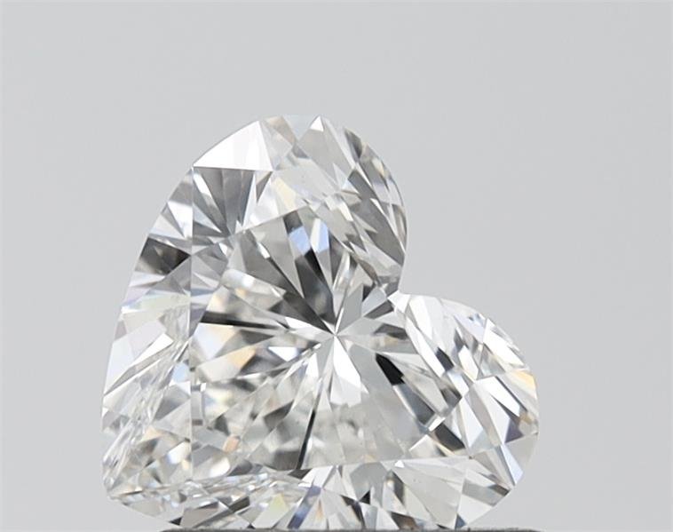 1.41ct F VVS2 Rare Carat Ideal Cut Heart Lab Grown Diamond