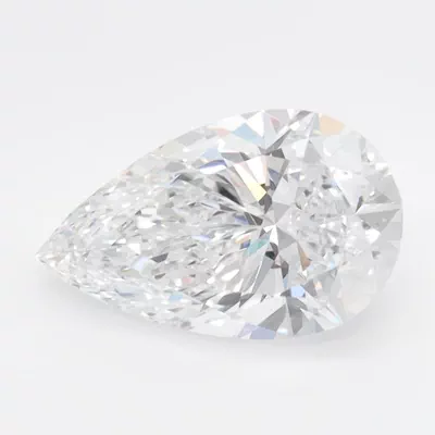 1.28ct D VVS1 Rare Carat Ideal Cut Pear Lab Grown Diamond