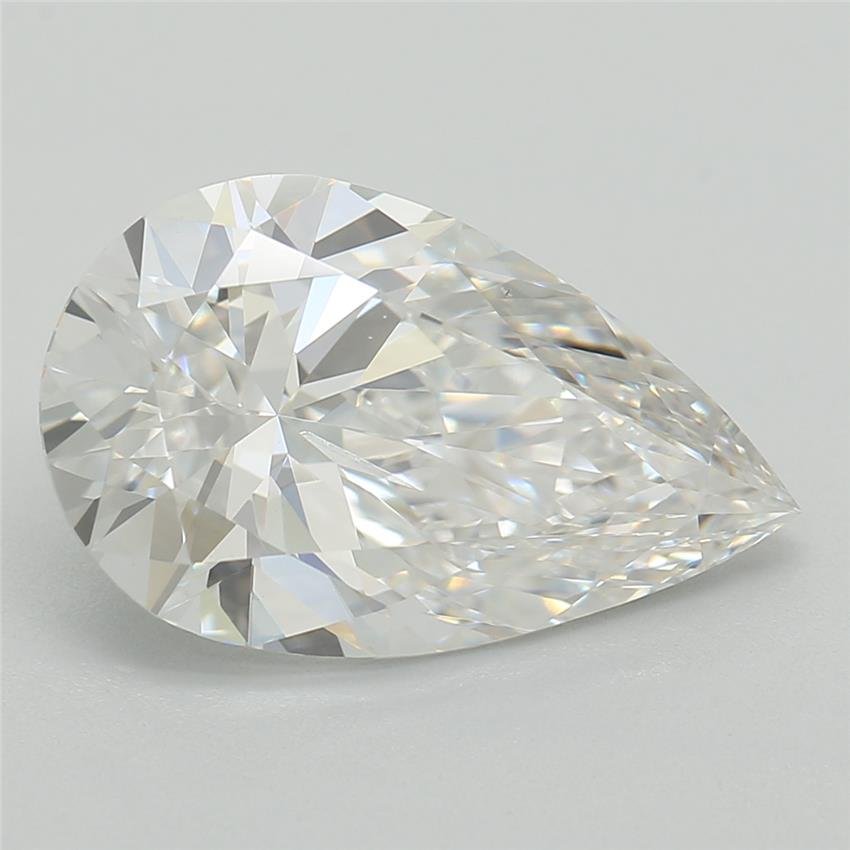 2.08ct E VVS2 Rare Carat Ideal Cut Pear Lab Grown Diamond