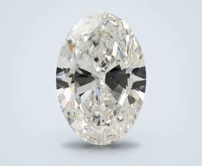 10.43ct F VS1 Rare Carat Ideal Cut Oval Lab Grown Diamond