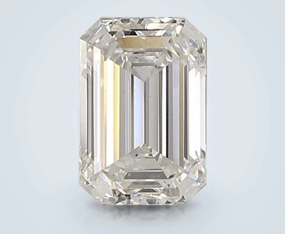 2.09ct E VS1 Rare Carat Ideal Cut Emerald Lab Grown Diamond