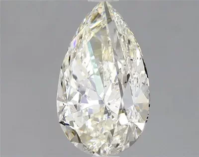 1.51ct K SI2 Rare Carat Ideal Cut Pear Diamond