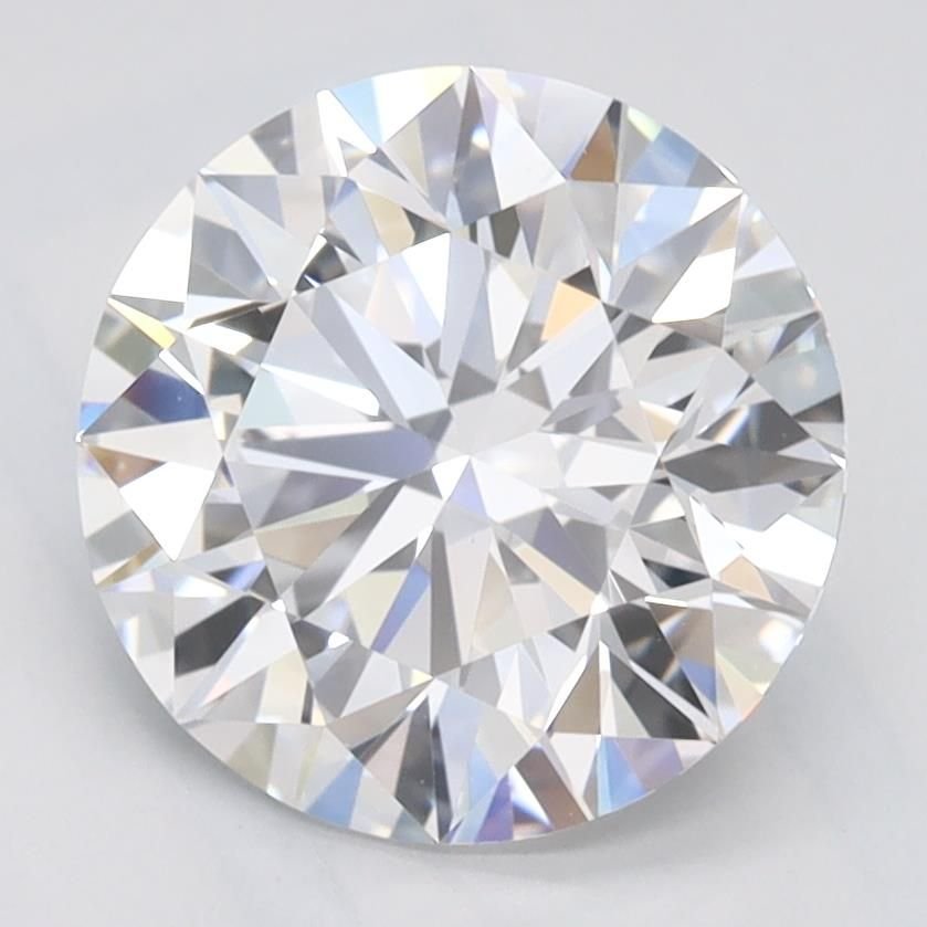 2.21ct D IF Rare Carat Ideal Cut Round Lab Grown Diamond