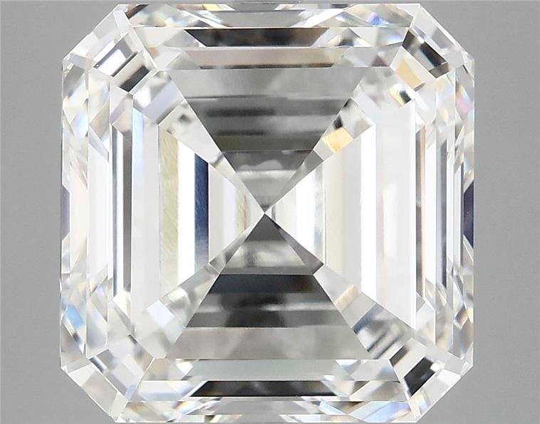 8.03ct F VVS2 Very Good Cut Asscher Lab Grown Diamond
