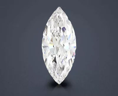 11.01ct D FL Rare Carat Ideal Cut Marquise Diamond