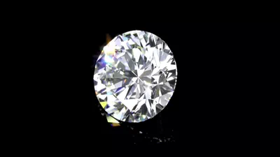 3.19ct D IF Rare Carat Ideal Cut Round Diamond