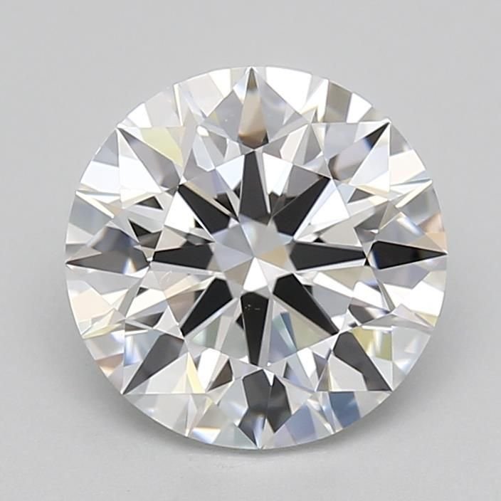 2.58ct D VVS1 Rare Carat Ideal Cut Round Lab Grown Diamond