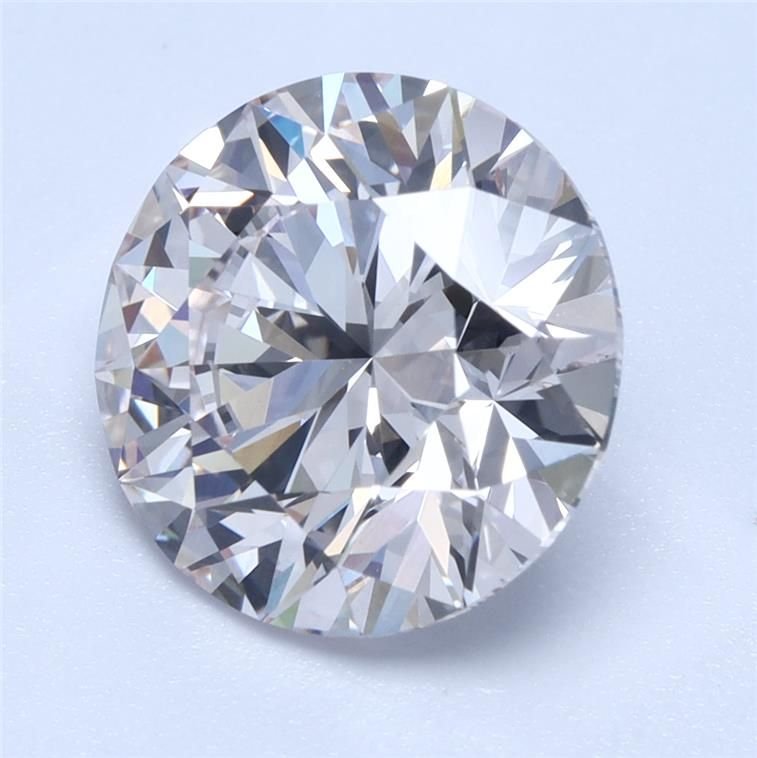 4.74ct J VS1 Rare Carat Ideal Cut Round Lab Grown Diamond