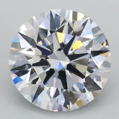 2.01ct E VS1 Rare Carat Ideal Cut Round Lab Grown Diamond