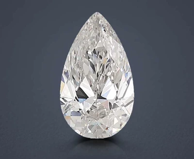 3.01ct F VS1 Rare Carat Ideal Cut Pear Lab Grown Diamond