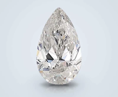 3.01ct F VS1 Rare Carat Ideal Cut Pear Lab Grown Diamond