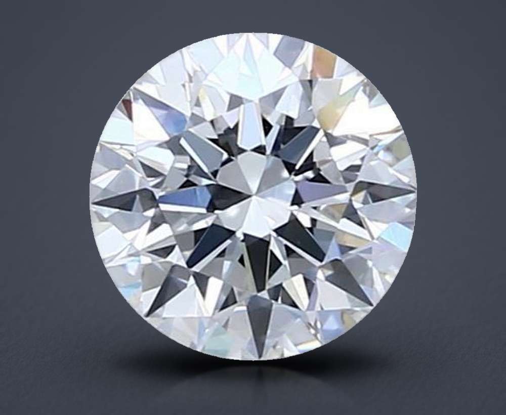 1.23ct F VS1 Rare Carat Ideal Cut Round Diamond
