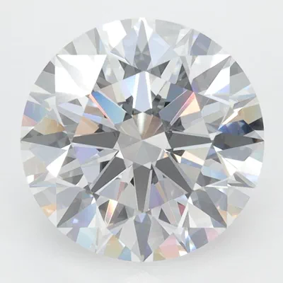 4.09ct D VVS1 Rare Carat Ideal Cut Round Lab Grown Diamond