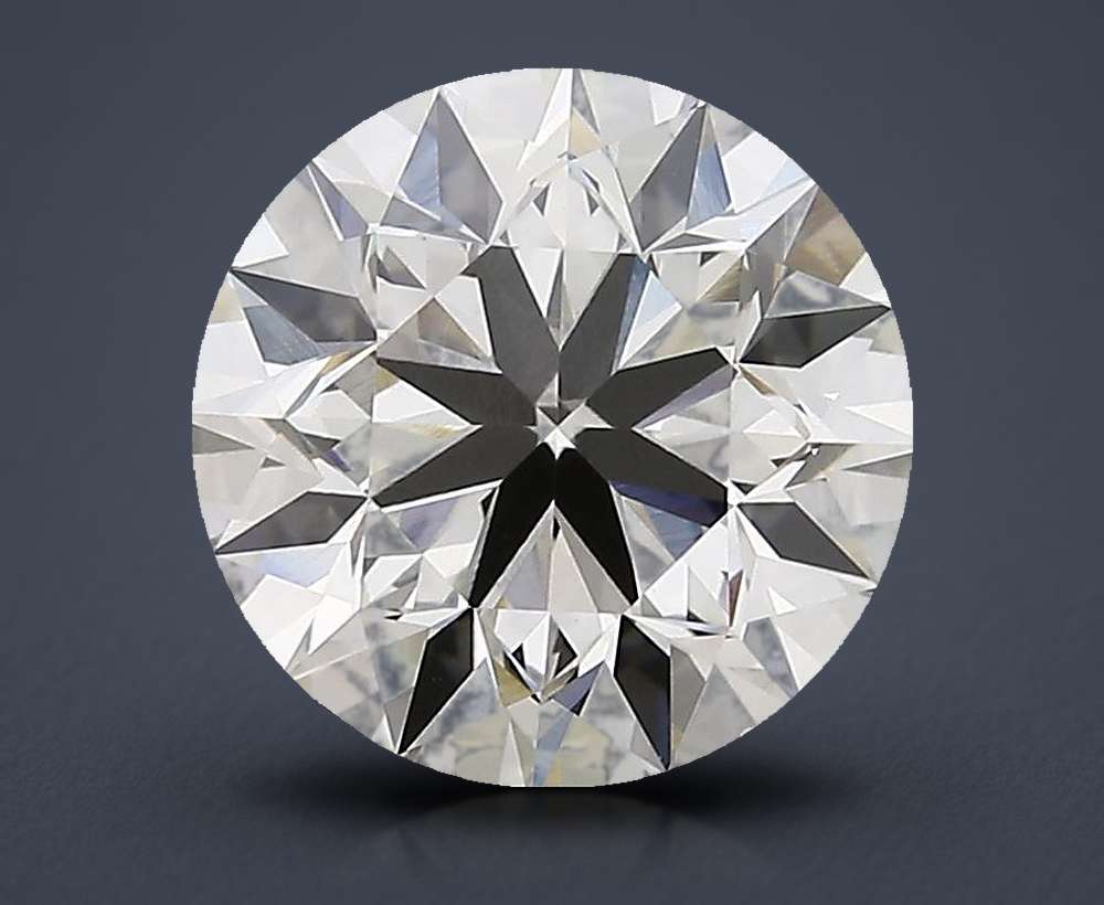 3.01ct J VS1 Excellent Cut Round Lab Grown Diamond