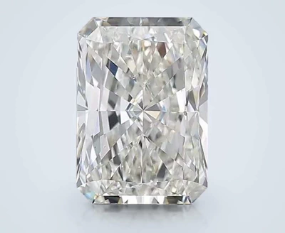 3.35ct J VS2 Rare Carat Ideal Cut Radiant Diamond