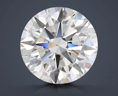 5.01ct F SI1 Rare Carat Ideal Cut Round Lab Grown Diamond