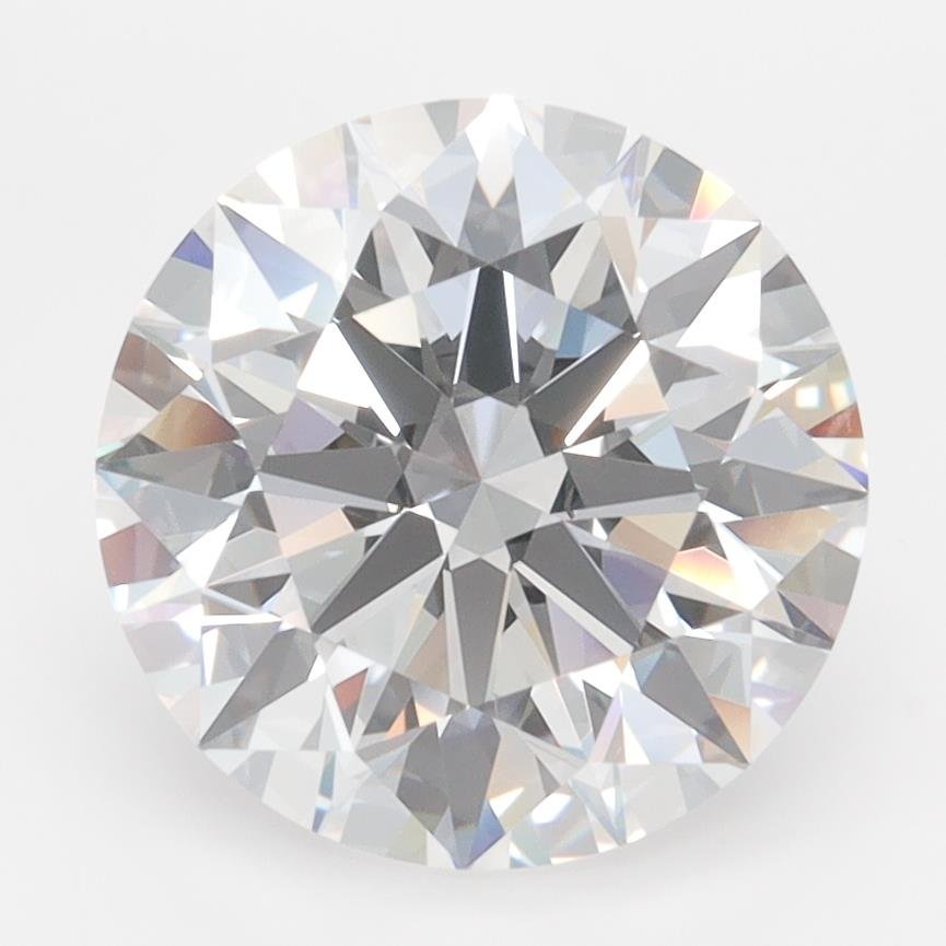 3.50ct D FL Rare Carat Ideal Cut Round Lab Grown Diamond