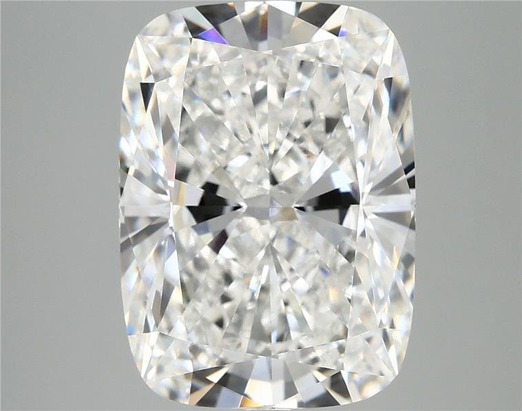 8.48ct F VVS2 Rare Carat Ideal Cut Cushion Lab Grown Diamond