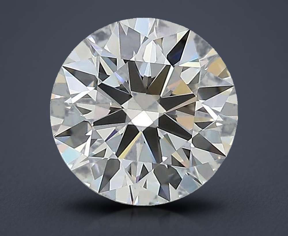 1.59ct D VVS2 Rare Carat Ideal Cut Round Lab Grown Diamond