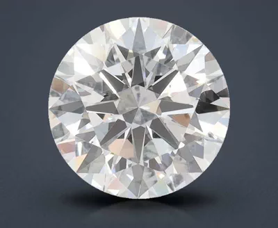 3.47ct E FL Rare Carat Ideal Cut Round Lab Grown Diamond