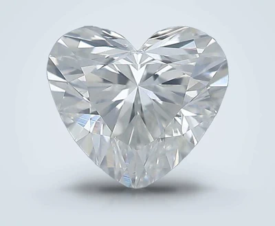 0.59ct I SI1 Rare Carat Ideal Cut Heart Diamond