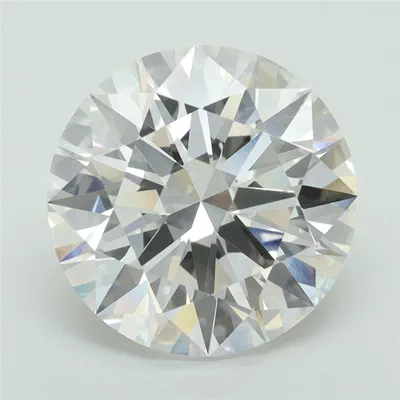 7.03ct F VVS2 Rare Carat Ideal Cut Round Lab Grown Diamond