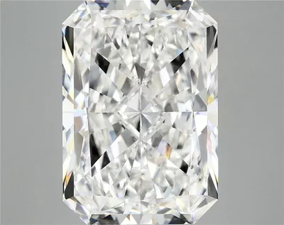 10.24ct F VVS2 Rare Carat Ideal Cut Radiant Lab Grown Diamond