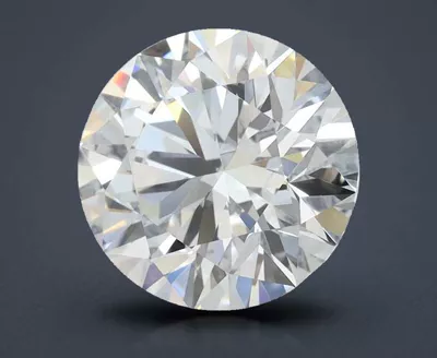 2.54ct F VS2 Rare Carat Ideal Cut Round Lab Grown Diamond