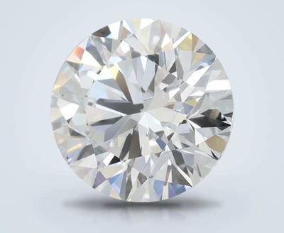 2.54ct F VS2 Rare Carat Ideal Cut Round Lab Grown Diamond