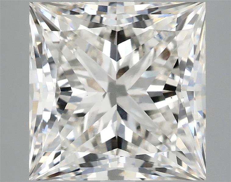 5.03ct H VS1 Rare Carat Ideal Cut Princess Lab Grown Diamond