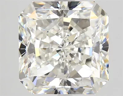 4.02ct H VS2 Rare Carat Ideal Cut Radiant Diamond
