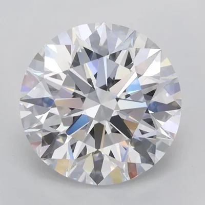 2.56ct D FL Rare Carat Ideal Cut Round Lab Grown Diamond