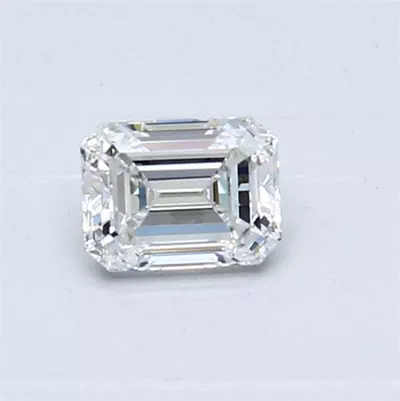 0.42ct F VVS1 Very Good Cut Emerald Diamond