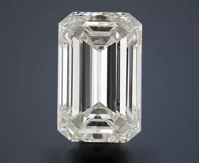 5.03ct J VS2 Rare Carat Ideal Cut Emerald Diamond