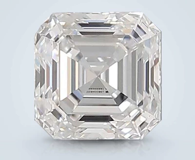 1.07ct D VVS2 Rare Carat Ideal Cut Asscher Lab Grown Diamond