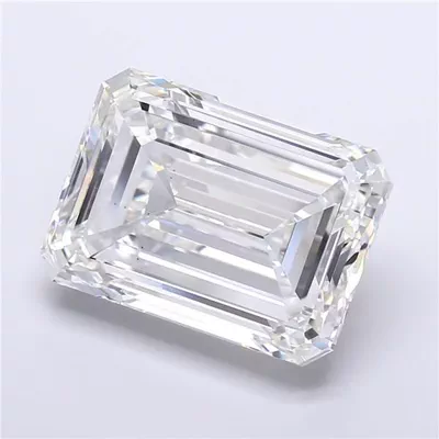 20.10ct F VS2 Very Good Cut Emerald Lab Grown Diamond