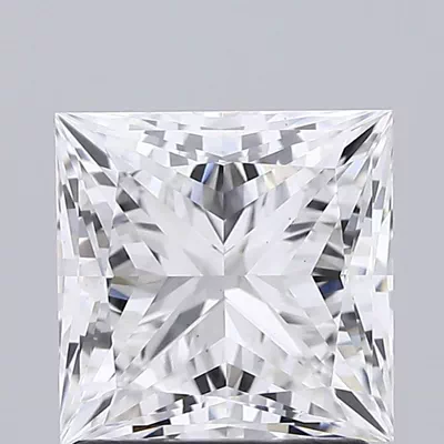 8.04ct H VS2 Rare Carat Ideal Cut Asscher Lab Grown Diamond