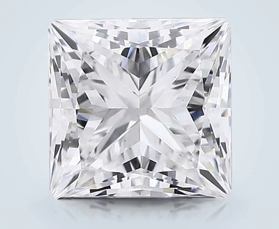 8.04ct H VS2 Rare Carat Ideal Cut Asscher Lab Grown Diamond