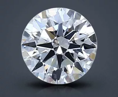 0.57ct E VVS2 Rare Carat Ideal Cut Round Diamond