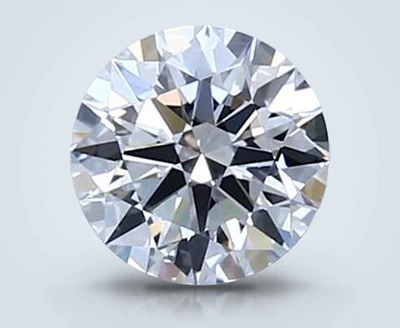 0.57ct E VVS2 Rare Carat Ideal Cut Round Diamond