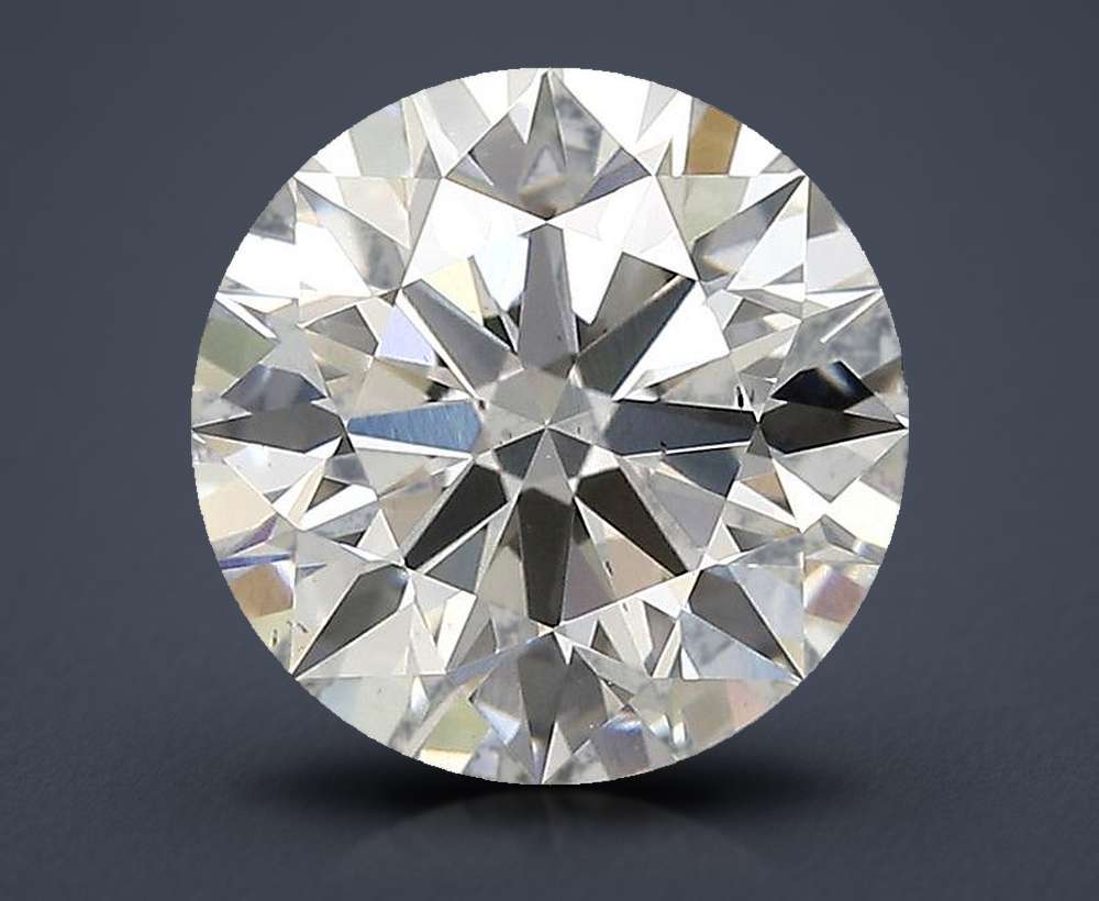 2.12ct F VS2 Rare Carat Ideal Cut Round Lab Grown Diamond