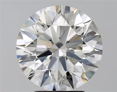 4.01ct H VS2 Rare Carat Ideal Cut Round Diamond