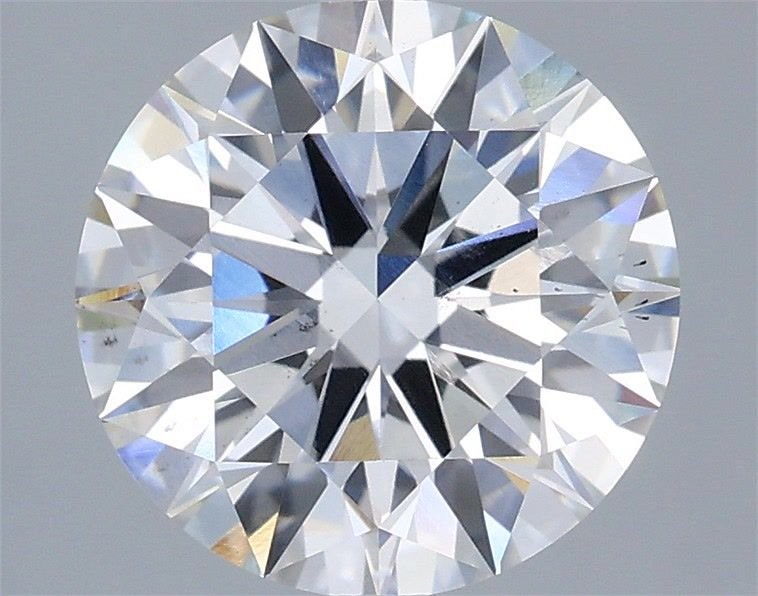 3.01ct F SI1 Rare Carat Ideal Cut Round Lab Grown Diamond
