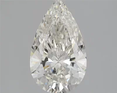 1.72ct H VS2 Rare Carat Ideal Cut Pear Lab Grown Diamond
