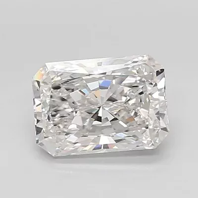 3.06ct F VS1 Rare Carat Ideal Cut Radiant Lab Grown Diamond