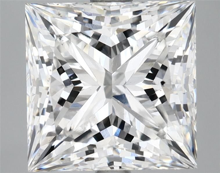5.10ct E VS2 Rare Carat Ideal Cut Princess Lab Grown Diamond